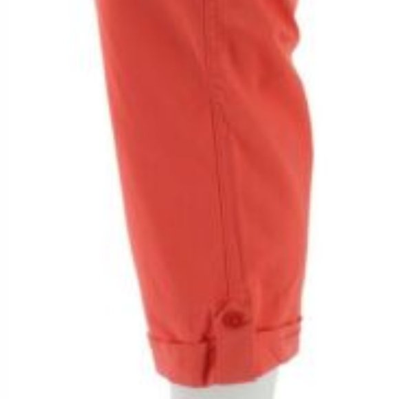 NWT LIZ CLAIBORNE NY JACKIE PULL ON CROP PANTS 28W - Picture 8 of 14
